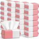Riakrum Disposable Face Towels Bulk 24 Pack/2400 Ct Makeup Remover Wipes