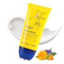 Neck Firming Cream with Roller - Infused with Peptides, Collagen, Hyaluronic Acid & Ceramides, Anti-Aging Neck & Chest Cream to Smooths Wrinkles and Fine Lines (5.29 Ounce (Pack of 1))