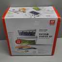 ZWILLING Fresh & Save 7-pc Vacuum Sealer Machine Starter Set, Sous Vide Bags, Meal prep, Airtight Food Storage Containers, Glass