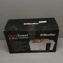 Mueller UltraToast Full Stainless Steel Toaster 4 Slice, Long Extra-Wide Slots for Bagels and Waffles, 6 Browning Levels, LED Display, Cancel/Defrost/Reheat Functions & Removable Tray, Kitchen Gadgets