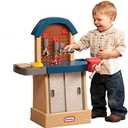 Little Tikes Tough Workshop Beige, 
Includes play hammer, wrench, built-in saw and vice clamp
Hammer and “nails” help develop hand-eye coordination skills