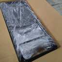 edx 4-Pack Folding Chair, Indoor Portable, Stackable for Events, Offices, Weddings and Restaurants, Black