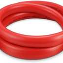 Garden Hose 5ft x 3/4 Hot Water Hose, Heavy Duty -50F to 190F,Burst 600Psi Flexible Upgraded Rubber Hoses,3/4 Solid Fittings for All-weather Outdoor Lawn & Garden