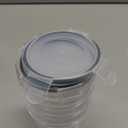 Canfanni Overnight Oats Containers with Lids, 4 Pack 13oz Overnight Oats Jars, Plastic Mason Jars, BPA Free, Portable, Leak Proof Oatmeal Containers for Yogurt, Soup, Cereal, Milk and Salad