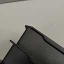 Yookwutar Bed Risers 2 inch, 3 inch, 4 inch, 6 inch, 8 inch Heavy Duty, Oversized Furniture Riser for Couch Sofa Table Chair Leg Frame Dorm, Support up to 6000 Lbs (Black 6 Pack, 6 inch)