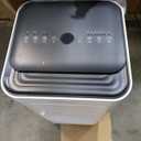 COS8000 BTU Portable Air Conditioner, 4-in-1 AC Unit with Cool, Fan, Dehumidifier & Sleep Mode for Rooms up to 250 Sq.Ft, 24H Timer, Child Lock, Remote Control & Window Kit (Black and White)