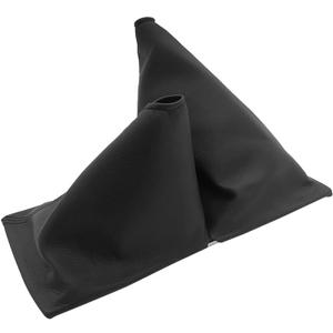 Manual Shift Boot Cover Shifter 11.5", Replacement Black Leather Shift Boot Compatible with Toyota 4Runner Pickup 4x4 1984-1989