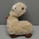 OUKEYI 13.7" /35cm Alpaca Plush Toy, Llama Stuffed Animal Momo Alpaca Plush Toy Alpaca Plush Doll Gift for Girls Birthday Wedding Home Decor (Brown)