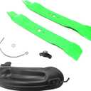 MGWILL 42" Mulching Kit with Blade Compatible with MTD Cub Cdet RZT-42 Troy-Bilt Craftsman 631-05195A, 19A70041, 942-0616, 742-0616