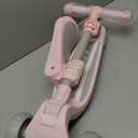 3 Wheel Scooter for Kids Ages 2-10 Years, 2 in 1 Kick Kids Scooter with Swivel Seat, Flashing Wheels and Light up Deck, 4 Adjustable Heights, Lean to Steer, Suitable for Boys & Girls Aged 2+ (Pink)