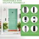 Vinyl Siding Mount for Blink Video Doorbell (2nd Gen) - Adjustable Corner Wedge for 4" Standard Siding, Includes Removal Key & Screws