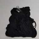 Oten Women's Sexy Halter Backless Spaghetti Strap Sheath Bodycon Ruffle Cocktail Club Party Mini Dresses S