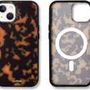 Sonix Case for iPhone 15, 14, 13 | Compatible with MagSafe | 10ft Drop Tested | Tortoise Shell | Brown Tort