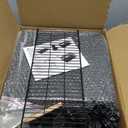 41 Panels Pet Playpen, 35.4" L x 23.6" W x 23.6" H Small Animal Playpen with 2 Doors, C&C Cage for Guinea Pigs,Rabbit,Bunny,Hedgehogs, Puppy Play Pen Indoor Outdoor, Two-Story Chicken Play Pen