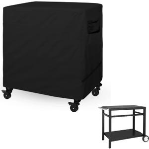 WOMACO Outdoor Dining Cart Cover, Waterproof Prep Table Cover for Movable Double Shelf Worktable, Heavy Duty Patio Bar Cart BBQ Table Cover,All Weather Protect-49.2" x 25.6" x 33.5" WOMACO Outdoor Dining Cart Cover, Waterproof Prep Table Cover for Movable Double Shelf Worktable, Heavy Duty Patio Bar Cart BBQ Table Cover,All Weather Protect-49.2" x 25.6" x 33.5"