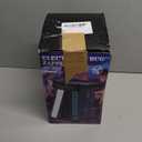 Rechargeable Solar Bug Zapper Outdoor & Indoor, Mosquito Fruit Fly Trap, Gnat Moths Catcher, 4200V Grid, USB Charging, 5000mAh Battery, Fit for Home, Kitchen, Backyard, Camping, Patio (Blue)