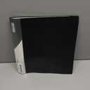 Dunwell Presentation Binder 48-Pocket, Displays 96 Pages, 8.5x11 Portfolio Binder with Plastic Sleeves, Storage and Organizer for Documents, Photos, Kids Artwork, Projects, Recipes (Black)