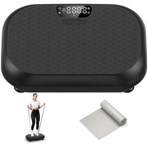 Taevno Vibration Plate Exercise Machine Weight Loss, Full Body Shaker Workout Vibration Plates Lymphatic Drainage, Stand Shake Vibrating Plate for Women Men 450 Lbs Capacity Fitness Platform