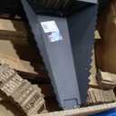 Economy Series Stump Bucket Attachment,Universal Skid Steer Quick Tach,Serrated Leading Edge,Tree Scoop Digger for Removing Smaller Tree Stumps and Light Duty Ripping Roots,Black