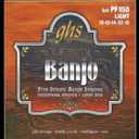 GHS Strings - 5-String Banjo Strings - Phosphor Bronze - Loop End - Light Gauge - 010-022 - Model: PF150 SET