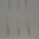 Cabinet Hero Slimline Cabinet Edge Protector - Prevents Chipping, Wear, Discoloration - Drawer Edge Guard, Bumper for Drawer - Easy Slip-On Installation - 3/4" Thick, 18" Length, Clear, Pack of 3