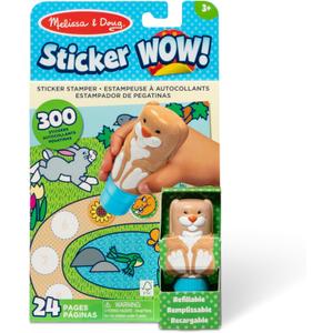 Melissa & Doug Bunny Sticker Activity Pad & Stamper Book, 1 EA