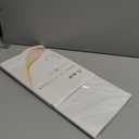 A-SUB Clear Sticker Paper for Inkjet Printers, Waterproof Translucent Printable Vinyl Sticker Paper - 50 Sheets 8.5x11 Inch Glossy Clear Label Paper for Custom Decals