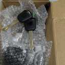 Ignition Switch Lock Cylinder Assembly with 2 Chip ID48 Keys Compatible with Honda Accord 2003-2005, CR-V 2005-2006, 2005-2008 Odyssey, Replace OE 35100-SDA-A71, 06350-SAA-G30