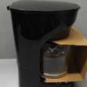 Mueller 12-Cup Drip Coffee Maker - Borosilicate Carafe, Auto-Off, Reusable Filter, Anti-Drip, Keep-Warm Function, Clear Water Level Window Coffee Machine, Kitchen Essentials & Accessories (Black)