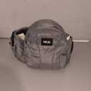 HKAI Baby Hip Carrier,Baby Carrier with Adjustable Waistband & Breathable Mesh, Ergonomic Carrier with Non-Slip Hip Seat Surface for Newborns & Toddlers (Grey)