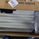 6x3x2FT Galvanized Raised Garden Bed,Galvanized Planter Boxes Outdoor, Large Metal Raised Garden Beds for Vegetables-Grey