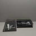 2 Pack Under Sink Organizers and Storage, 2 Tier Pull Out Cabinet Organizer, Metal Sliding Drawer Storage for Kitchen BathroomBlack