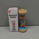 Rainmaker - Montessori Baby Toys for 6-12 Months 1 Year Old, Newborn Baby Rattle Shaker Sensory Toy, 7 inch Wooden Rain Stick Baby Musical Toys for 6 7 8 9 10 Month Infant Toddlers Gift