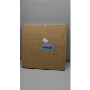 Round Coffee Table Low Table with 3 Solid Wood Sturdy Legs, Floor Table Desk for Sitting on The Floor, Storage and Living Room Furniture (Black)