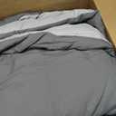 Bedsure California King Comforter Set - 7 Pieces Reversible Dark Grey Bedding, California King Size Bed Set for All Seasons, Bed in a Bag with Down Alternative Comforter, Sheets, Pillowcases & Shams