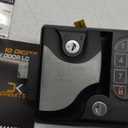 CARMTEK - 10 Digits RV Keyless Entry Door Lock  2022 Upgraded Locks w/ 2 Inside Latches Fobs Only Fit 3.75" x 2.75" Hole