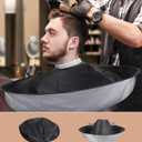 Lictin Hair Cloak Cape Black - Haircut Cape Umbrella Waterproof