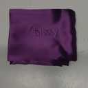 Blissy Silk Pillowcase - 100% Pure Mulberry Silk - 22 Momme 6A High-Grade Fibers - Silk Pillow Cover for Hair & Skin - Regular, Queen & King with Hidden Zipper (King, Royal Purple)