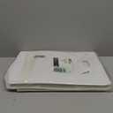 Simple Houseware Foldable Laundry Hamper Basket with Lid, White