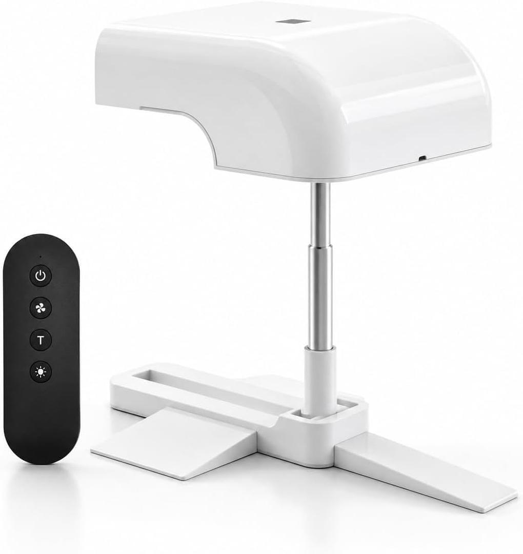 Cooling Bed Fan Under Sheets with 5 Adjustable Speeds for Hot Sleepers