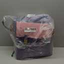 Heated Blanket Queen Size 84" x 90" - Warm Flannel Sherpa Electric Blanket with Dual Control for Home, 5 Heating Levels & 10 Hours Auto Off, Overheat Protection (Purple)