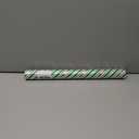 MAYPLUSS Christmas Diagonal Stripe Gift Wrapping Paper - 17 Inch X 33 Feet - Classic Green and Luxury Gold Foil Crafty Stripe Gift Wrap for Holiday Wedding, Birthday Party Showers and Scrapbooking