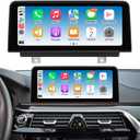 Wireless CarPlay/Android Auto 10.25 Inch Touchscreen for BMW 3/4 Series F30/F31/F32/F33/F34/F35/F36 (2013-2015) with NBT System, Car Radio Receiver, Multimedia, Bluetooth, Car Stereo