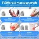 Shockwave Therapy Machine for Joint and Muscle Pain Relief, FSA/HSA Eligible Shockwave Therapy for Back, Leg, Elbow, Shoulder Non-Invasive ESW T Shock Wave Therapy Device