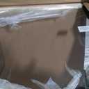 24"x32" Arched Bathroom Vanity Mirror, Brushed Gold Aluminum Frame