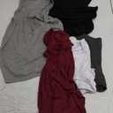 5 Pack Boys Tank Tops Boys Undershirts Kids Cotton Undershirts Tees Sleeveless Tank Tops Shirts for Kids Youth 14 - 16 years