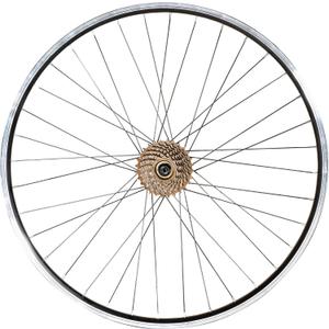 Hiland 29" x 1.75" Alloy Bike Rim for 1.75 to 2.215 Inch Tire, Front & Back MTB Wheelset for Dis Brake with 7 Speed Freewheel, Bolt On Axle, Bicycle Accessories for Adult Bikes