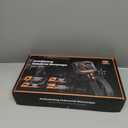 Two-Way Articulating Borescope Camera with Light: Industrial Endoscope Inspection Snake Camera - Flexible Bore Scope Cam with 0.33in Articulated Probe for Mechanic Automotive Engine Wall - 5.5FT (1-Black & Orange)