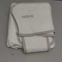 NoJo Safe Sleep Swaddle Blanket for Crib Safety for Newborns and Infants  Safe, Anti-Rollover Blanket, White (1 Count (Pack of 1))