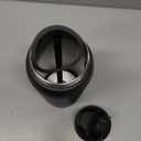 Owala FreeSip Insulated Stainless Steel Water Bottle with Straw, BPA-Free Sports Water Bottle, Great for Travel, 40 Oz, Very, Very Dark